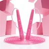 Corda de Pular Feminina para Fitness, Adequada para Adultos, Exercício Simples para Estudantes, Esportes para Adultos, Redução de Gordura, Corda de Velocidade, Corda de Pular de Velocidade