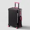 Equipaje 2025 Nuevo Maleta de Viaje con Ruedas de PC para Mujer Maleta Universal Multifuncional para Hombre Maleta de Mano de 24 pulgadas Maleta de Cuero