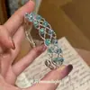 Pulseira de Renda com Contas Vintage Usada para Mulheres Francesa Leve Luxo Toque de Alto Padrão Pulseira Personalizada Fashionável Exquisite Joia de Mão