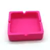 Cenicero de Silicona Creativo para el Hogar Cuadrado de Grado Alimenticio Molde Redondo para Cenicero Cenicero para el Hogar de Hombres