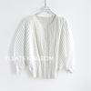Cardigan Shawl Elegante Plissado Japonês e Coreano Socialite Urbano Elegante Efeito Emagrecedor Moda Redutor de Idade Top Feminino
