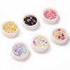 Nuevos suministros para uñas 3D de celebridades en línea, bola de acero de mariposa Camellia multicolor de alta calidad, flor de cinco pétalos, joyería para uñas con diamantes