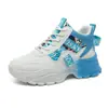 [Personalizado] Qrj87 Nuevos 2024 Populares Otoño e Invierno Zapatos de Papá Zapatos de Mujer Estilo Coreano Combinación de Colores Tendencia Engrosamiento
