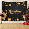 Tapeçaria festiva de Natal pôster de decoração de Natal banner de decoração de festa de Feliz Natal tecido de fundo
