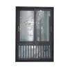 Materiales de Aluminio Jianmei Sistema 98 Ventanas Corredizas, Puertas Corredizas, Tendederos con Mosquiteros, Puertas y Ventanas de Aluminio con Rotura de Puente Térmico con Parasol.
