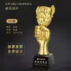 Troféu de Cristal em Resina Feito Sob Medida para Competições de Dança, Prêmios Infantis, Funcionários Destaques, Equipes de Empresa, Competições de Canto e Dança