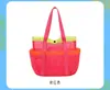 Bolsa de Playa de Verano Bolsa de Almacenamiento Infantil Bolsa de Almacenamiento para Playa y Natación Bolsa de Playa Costera Bolsa de Malla Vacaciones Multibolsillo