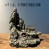 Cerâmica Sólida Rocha Chinesa Criativa Pedra Absorvente Tanque de Água e Terra Aquário Micro Paisagem Paisagismo Cultura Ornamentos Submersíveis