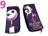 Noche de Navidad Cry Jack Cartera Calabaza Príncipe Jack Calavera Corta 20% Cartera Plegable Cartera Bolsillo para Tarjetas