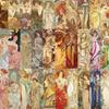 30 peças de marcador de página de arte retro mu Xia decoração marcador de página romance caligrafia e pintura pode ser Atacado
