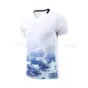 Roupas de Badminton de Secagem Rápida, Tops de Manga Curta para Homens, Mulheres e Crianças, Roupas de Bola Respiráveis de Secagem Rápida, Roupa Esportiva para Badminton Tênis