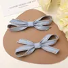 Tela de Mezclilla Elegante Retro Lazo de Mezclilla Cuerda para el Cabello DIY Tocado Pasador Tocado para Mujer Flor para Zapatos Accesorios para Ropa