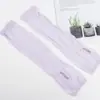 Mangas de Hielo Verano Protección Solar de Seda de Hielo Media Manga para Hombres y Mujeres, Guantes de Ciclismo con Protección UV, Mangas de Hielo Transpirables para Brazos