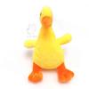 Juguete de peluche para mascotas, pato amarillo vocal para perros, limpieza de dientes, molares, juguetes vocales para perros, suministros al por mayor