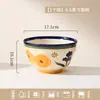 Cuencos, platos y vajilla hechos a medida, de alta temperatura, pintados bajo vidriado, minimalistas; cuencos y platos de arroz de cerámica; juegos de regalo de tazones y platos