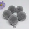 Punto 2-5cm Bola de Pelo de Cachemir Reparación Redonda Bola de Bayas Rojas Colgante de Ropa DIY Paquete de Materiales DIY Bola de Lana Hecho a Mano