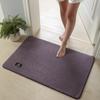 Tapete antiderrapante para banheiro doméstico, porta de banheiro, tapete absorvente para piso, capacho para porta de banheiro, supermacio, lavável à máquina