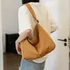 Bolso bandolera Yuezi para mujer, Bolso mensajero de lona literario de gran capacidad, Bolso deportivo casual ligero, Bolso estilo perezoso para estudiante
