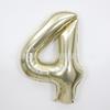 Globo digital de aluminio dorado platino grande de 40 pulgadas versión estadounidense transfronteriza fiesta cumpleaños confesión mayoreo