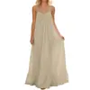 Vestido Moderno de Linho de Seda Gelada Tamanho Grande Moda Feminina Sexy Patchwork Longo Tudo em Estoque na Amazon e Aliexpress