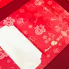 Bolsas de Empaque para Comida de Año Nuevo del Año del Caballo, Bolsas Selladas de Papel Kraft con Ventanas, Bolsas Autoportantes para Regalos de Año Nuevo, Productos Secos y Snacks, Bolsas Autocierre