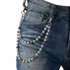 Cadena para Jeans Vaqueros de Gama Alta Hip-Hop Transfronterizo Cadena de Cintura de Diamantes de Arcilla Colorida Cadena Corporal de Cuentas Hecha a Mano de Nicho