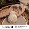 Molde de Madeira Artesanal de Ano Novo para Fazer Pães no Vapor e Pães em Formato de Flor, Pães no Vapor em Formato de Peixe Estilo Shandong, Ferramentas de Confeitaria de Madeira Domésticas, Padrões de Pão da Fortuna e Longevidade