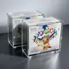 Caja acrílica magnética de Pokémon hecha a medida, a prueba de polvo y resistente a los rayos UV, para almacenar y exhibir tarjetas ETB