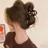 Pinza para el pelo grande y elegante de lunares estilo coreano para recogidos en la parte posterior de la cabeza, elegante accesorio para el pelo con forma de tiburón para niñas