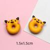2026 Nuevo Mini Donut Resina Juguete Comida Accesorios Dibujos Animados Donut DIY Pasador para el Cabello Material Pegamento Crema