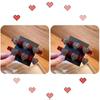 Año Nuevo Rojo Flocking Artefacto Amor de los Niños Horquilla Flequillo Temperamento Princesa Cabello Roto Horquilla Clip Tocado