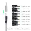 Línea elevadora de energía USB 5V a DC9 V/12V línea convertidora elevadora con cabezal 8DC línea de transferencia multifunción