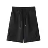 Uau, shorts masculinos finos respiráveis de secagem rápida estilo americano feitos sob medida, shorts casuais soltos versáteis para o verão
