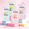 Pegatinas 3D en Relieve de Criaturas Lindas de Esquina Adornos Pequeños Pegatinas de Resina Hechas a Mano DIY Pegatinas Educativas para Niños