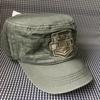 Fã militar ao ar livre boné plano algodão língua de pato curto Zhan chapéu masculino e feminino casual moda chapéu guarda-sol