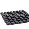 Fornecimento de Juntas de Silicone Pretas, Almofadas de Borracha de Silicone, Pés Antiderrapantes Auto-Adesivos para Móveis de Mesa e Cadeira de Borracha Macia, Partículas Anticolisão