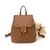 Mochila de Moda y Elegante Modelo Nuevo 2025 Moda de Nicho Bolso Estilo Perezoso para Mujer Gran Capacidad Bolso de Invierno para Viajar