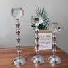 Candelabro Candelabro Lujoso Candelabro Moda Candelabro de Boda Exquisito Candelabro Decorativo para el Hogar Tres Piezas