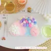 Paquete de Materiales para Alfombra Rosa Fantasía Hecha a Mano para Principiantes Arte de Fibra Decorativa Casero Regalo de Cumpleaños Inauguración de Casa