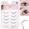 Pestañas Postizas Enteras Naimei de Una Pieza con Tallo Duro Tallo Transparente Estilo Natural COS Maquillaje Tailandés Pequeño Demonio Principiante Diario