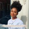 Moño Afro Puff Estilo Europeo y Americano Peluca Afro Moño de Cabello Fibra Sintética Moño de Oruga Peluca en Stock