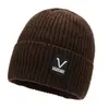 Gorro de Punto Engrosado con Felpa Invierno para Hombre Protección para Orejas a Prueba de Viento Protección contra el Frío Gorro de Lana Pullover Gorro de Esquí para Jóvenes