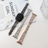 Para Apple Apple Watch Ultra Correa de Reloj iwatch Generación S9 Anillo de Corazón de Metal Cadena de Reloj de Diamantes