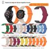 Pulseira de silicone magnética loop 16/18/20/22mm para pulseira de duas cores Samsung/Huawei/Huami/Jiaming