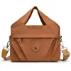 Bolsa Transversal Elegante Leve Multicamadas Grande Capacidade 2026 Nova Simples Estilosa Versátil Bolsa de Mão Feminina de Ombro Único
