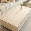 Tapete de Mesa de Centro Estilo Minimalista Moderno, Sem Lavagem, Impermeável, À Prova de Óleo, Isolante Térmico, Anti-Escaldante, Tapete de Proteção de Mesa de Jantar de Alta Qualidade