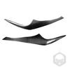 Adecuado para Hyundai LANs Coolpad ceja de luz 03-06 fibra de carbono ceja de luz de coche pestaña pegatina decorativa accesorios