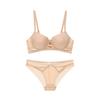 Sutiã push-up sexy da moda europeia e americana, sutiã feminino fino e grosso com alça cruzada e tamanho grande