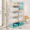 Estante de almacenamiento para clasificación por tema, gabinete vertical de almacenamiento de libros de múltiples niveles para escritorio de estudiante, estantería para archivos A4 de escritorio de oficina