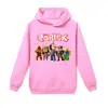 Roblox Top Comercio Electrónico Transfronterizo Patrón de Estampado de Dibujos Animados Sudadera con Capucha para Niños Ropa para Niños Manga Corta 66